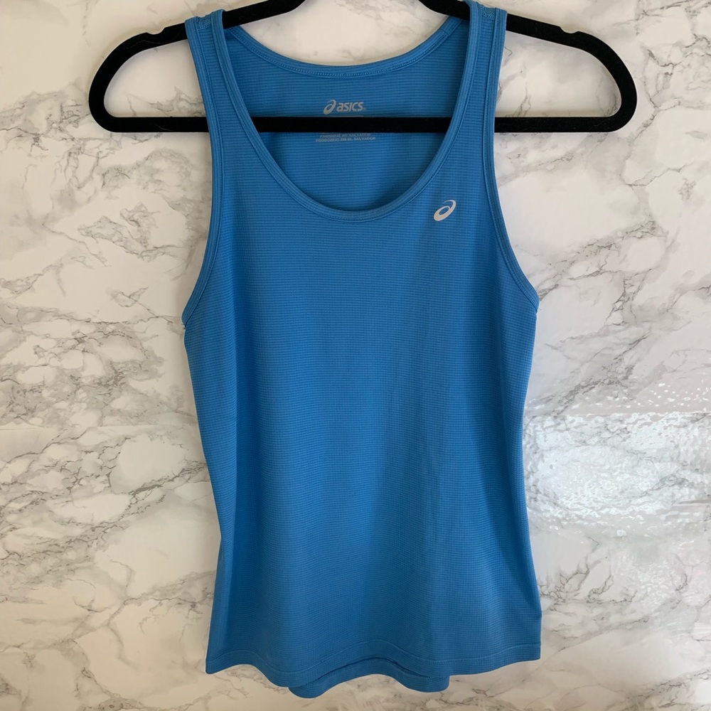 ASICS—ATHLETIC TANK—BLUE/XS